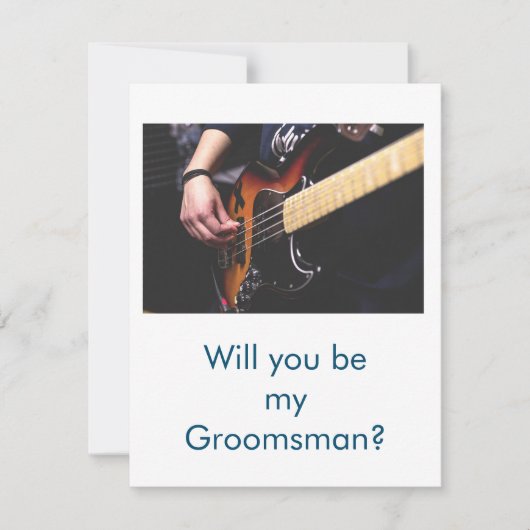 Correspondance serez-vous ma carte de proposition bachelorett (Devant)