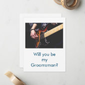 Correspondance serez-vous ma carte de proposition bachelorett (Devant/Arrière en situation)