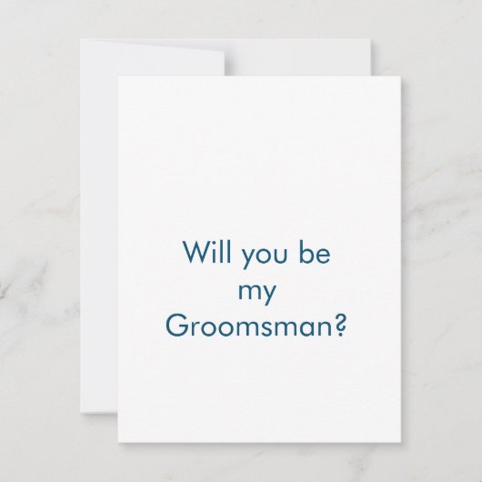 Correspondance serez-vous ma carte de proposition bachelorett (Devant)