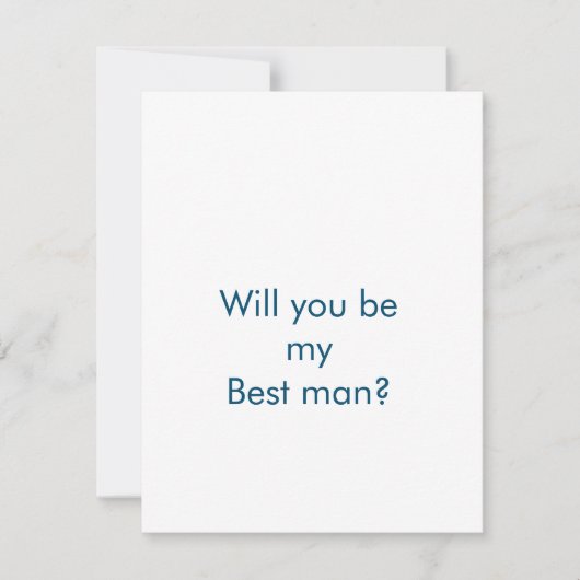 Correspondance serez-vous ma carte de proposition bachelorett (Devant)