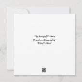 Correspondance Snowbird Frosty Bird Carte de Noël (Dos)