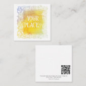 Correspondance *~* VOTRE PLACE ? Carte de note plat AP63 Relation (Devant / Derrière)