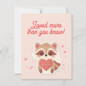 Correspondance Vous avez volé ma carte de la Saint-Valentin ourso (Dos)