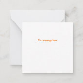 Correspondance Vous Êtes Mon Sunshine Mini Carte de Note Merci (Dos)