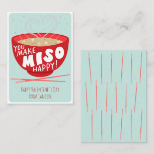 Correspondance Vous rendez Miso heureux Carte de vœux pour la Sai