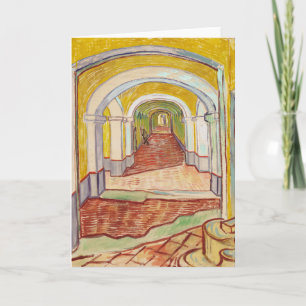 Corridor in de Asiel (door Vincent van Gogh) Kaart