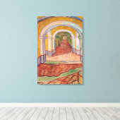 Corridor in the Asylum Canvas Afdruk (Insitu (Houten vloer))