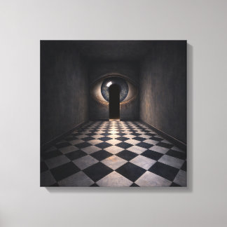 Corridor of the Eye Canvas Afdruk
