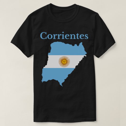 Corrientes Provincie Argentijns T-shirt (Design voorkant)