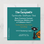 Corrina Halloween Costume Party Invitation (Dos)