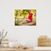 Corrina Rachel Robe Rouge Poster (Cuisine)