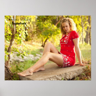 Corrina Rachel Robe Rouge Poster