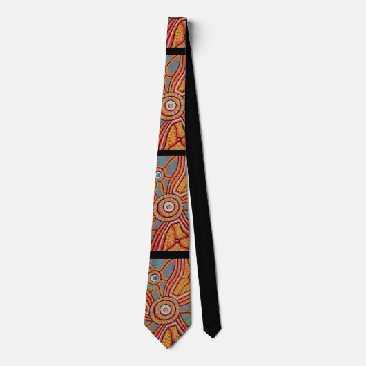 Corroboree Aboriginaal Stropdas (Voorkant)