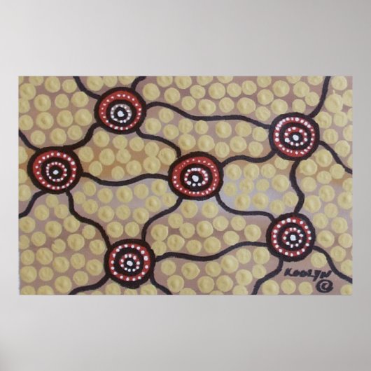 CORROBOREE POSTER (Voorkant)