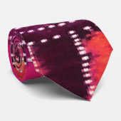 Corroboree Twilight Aboriginal Art Stropdas (Opgerold)