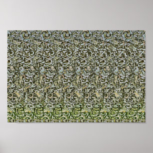 Corroded Sound - Verborgen 3D-afdrukken Poster