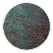 Corrosie "Koper" print keramische knop (Voorkant)