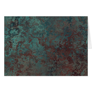 Corrosion "cuivre" impression à l'intérieur du tex