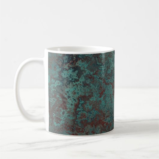 Corrosion "cuivre" tasse d'impression (Gauche)