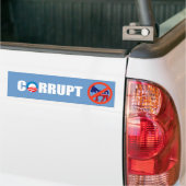 CORRUPT BUMPERSTICKER (Op Truck)