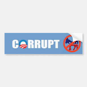 CORRUPT BUMPERSTICKER