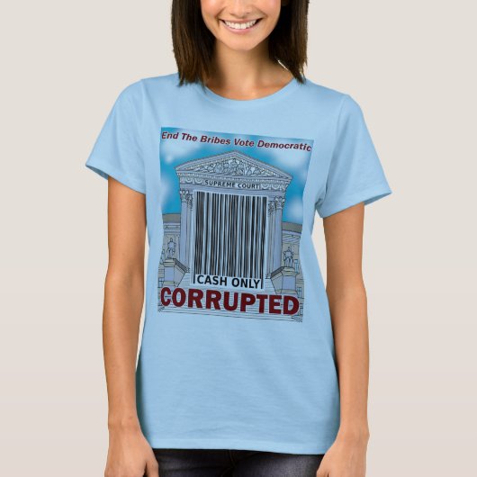 Corrupt Hooggerechtshof T-shirt (Voorkant)