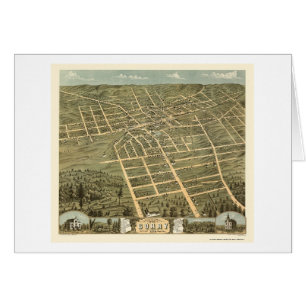 Corry, PA Panorama Map - 1870