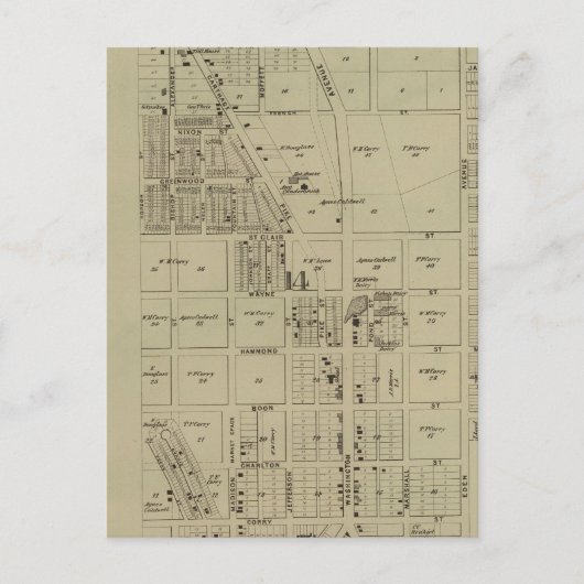 Corryville, Ohio Briefkaart (Voorkant)