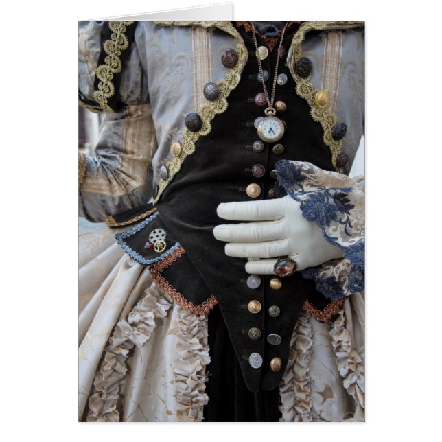 Corsage steampunk, Carnaval, Venise (Devant)