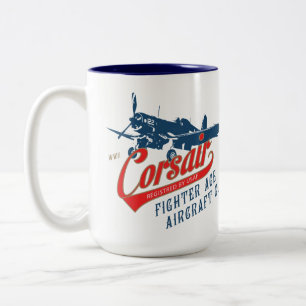 CORSAIR FIGHER PLANE MUG