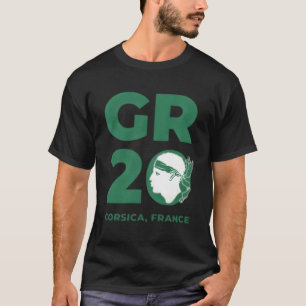 Corse Corsu Corssica 2B Head de Maure Corsica Fran T-shirt