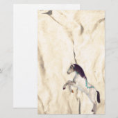 Corse décorée Papeterie amérindienne (Devant / Derrière)