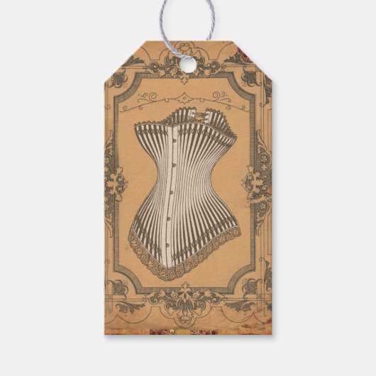  corset cadeaulabel (Voorkant)