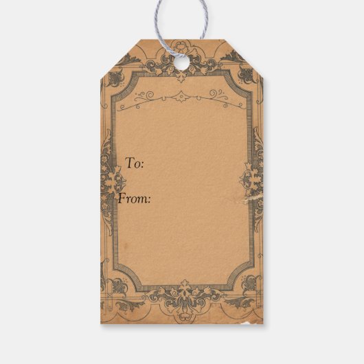  corset cadeaulabel (Achterkant)