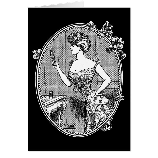  Corset Lady (Voorkant)