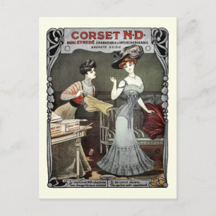 Corset N.D. - Carte postale