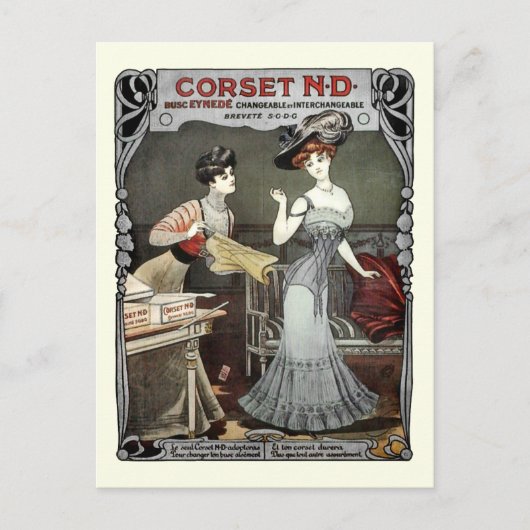 Corset N.D. - Carte postale (Devant)