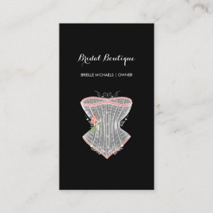 Corset Persoonlijke Lingerie Bruids Boutique Visitekaartje