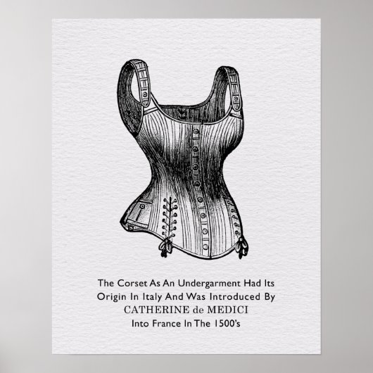  corset poster (Voorkant)