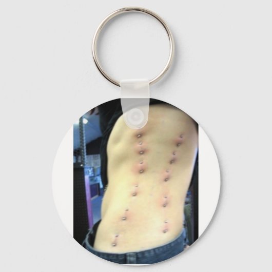 corsetpiercing sleutelhanger (Voorkant)