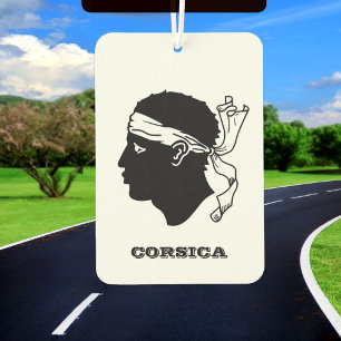 Corsica Auto Luchtverfrisser, Corsicaanse Vlag Luchtverfrisser