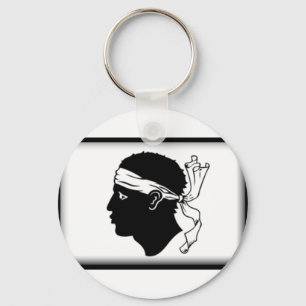 Corsica Flag Sleutelhanger