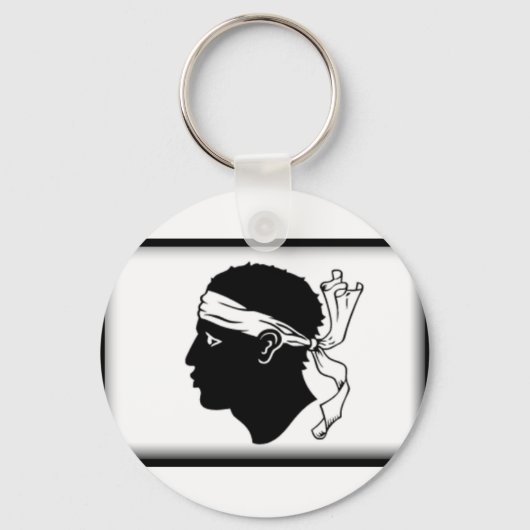 Corsica Flag Sleutelhanger (Voorkant)