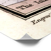  Corsica France Map (1801) Poster (Hoek)