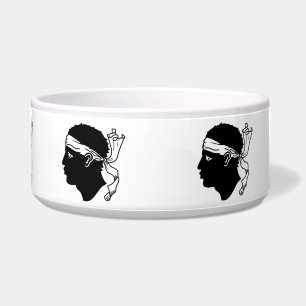 Corsica Vlag Pet Bowl Voerbakje