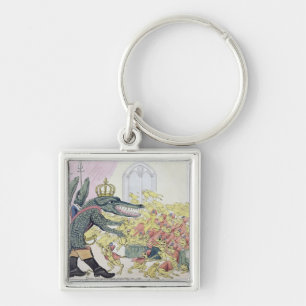 Corsicaanse krokodil sleutelhanger