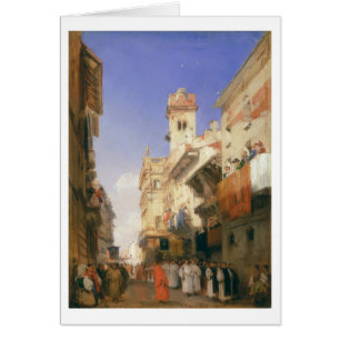 Corso Sant'Anastasia, Vérone (huile sur le