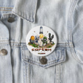 Cortex Command Splash-Button Ronde Button 7,6 Cm (In situ)