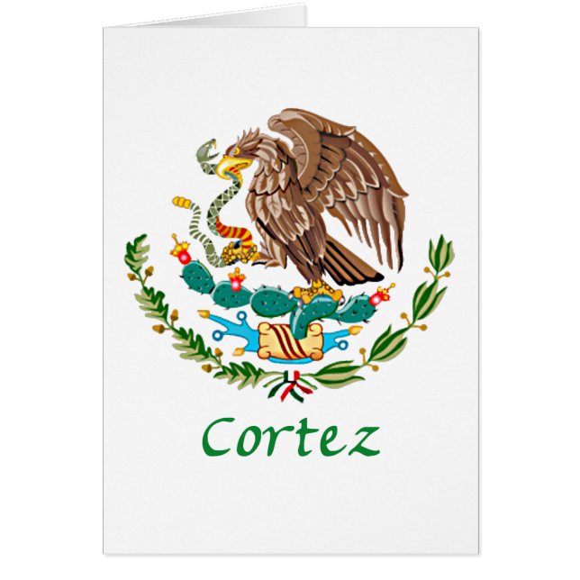 Cortez Mexican National Seal (Voorkant)