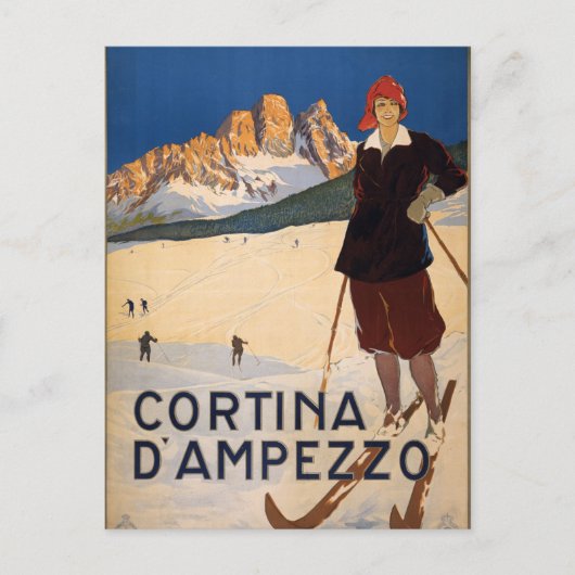 Cortina d'Ampezzo Briefkaart (Voorkant)